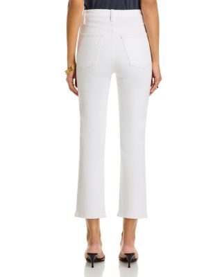 The Pencil High Rise Ankle Slim Jeans in Au Natural Clean
