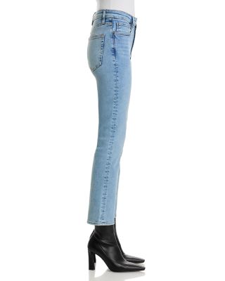 The Pencil High Rise Ankle Slim Jeans in Springs