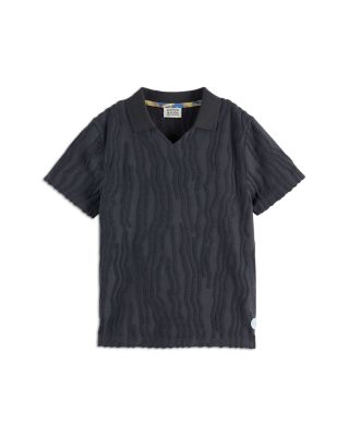 Boys' Towelling Jacquard Polo - Little Kid, Big Kid
