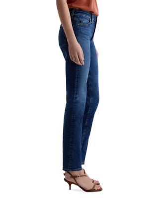 Mid Rise Straight Jeans in Poetic