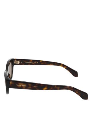 Rivet Cat Eye Sunglasses, 49mm