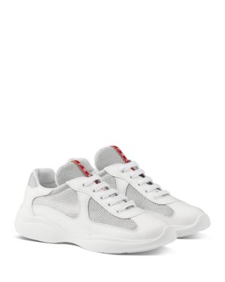  Women's America's Cup Biker Fabric Sneakers