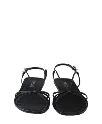 Women's Flat Leather Sandals