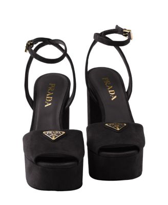 Women's Suede Platform Sandals