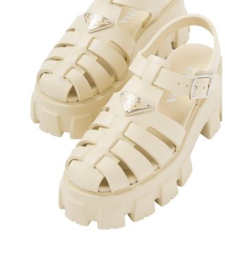  Women's Rubber Monolith Sandals
