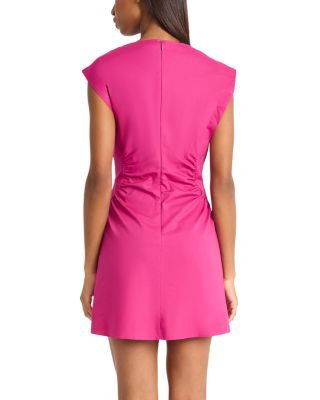 【新品タグ付き】and mary Donna gather mini dress Donna Morgan Gathered Linen Mini Dress | Bloomingdale's Women