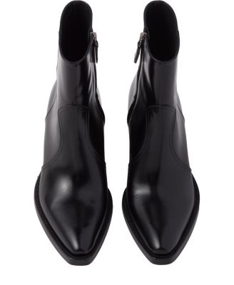  Women's Brushed Leather Camperos Boots