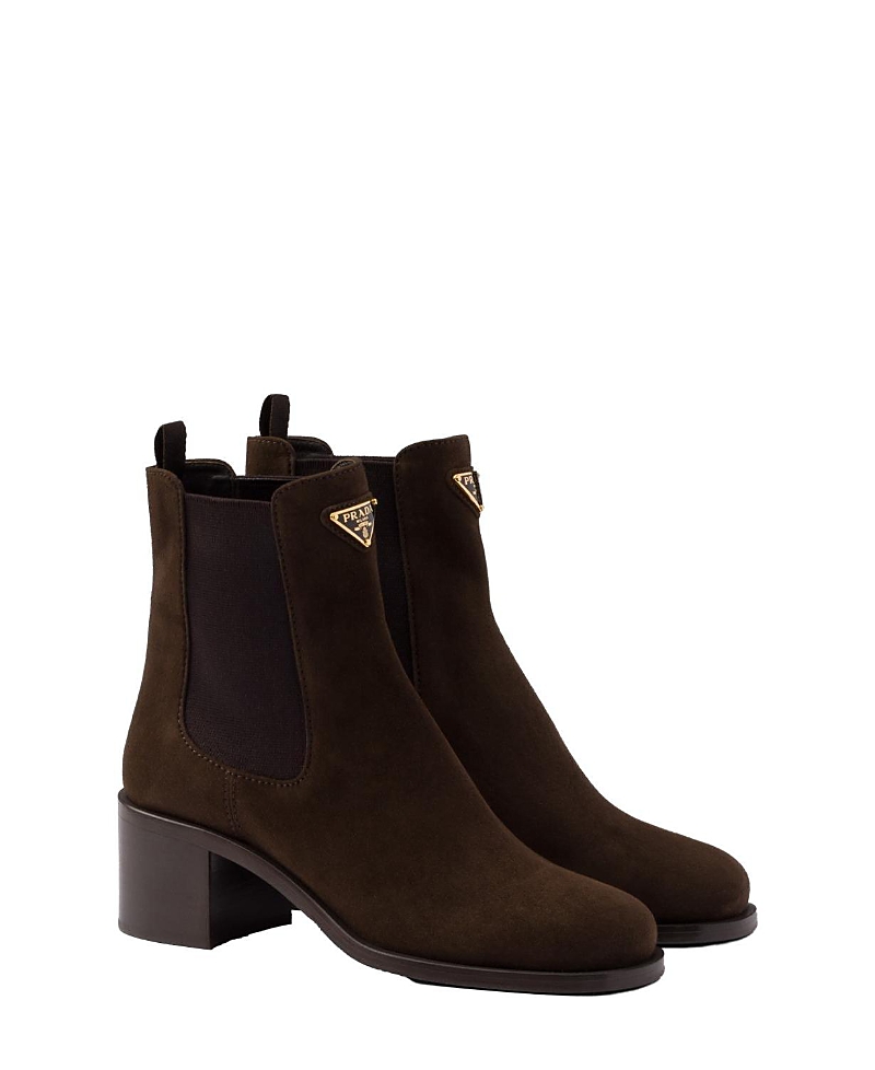 Prada Women's Suede Booties