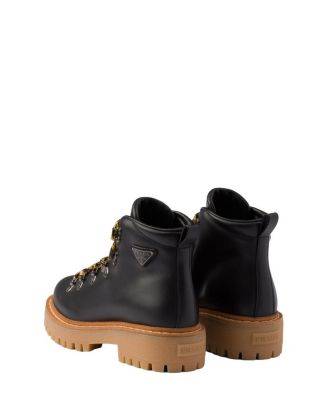  Women's Leather Laced Booties