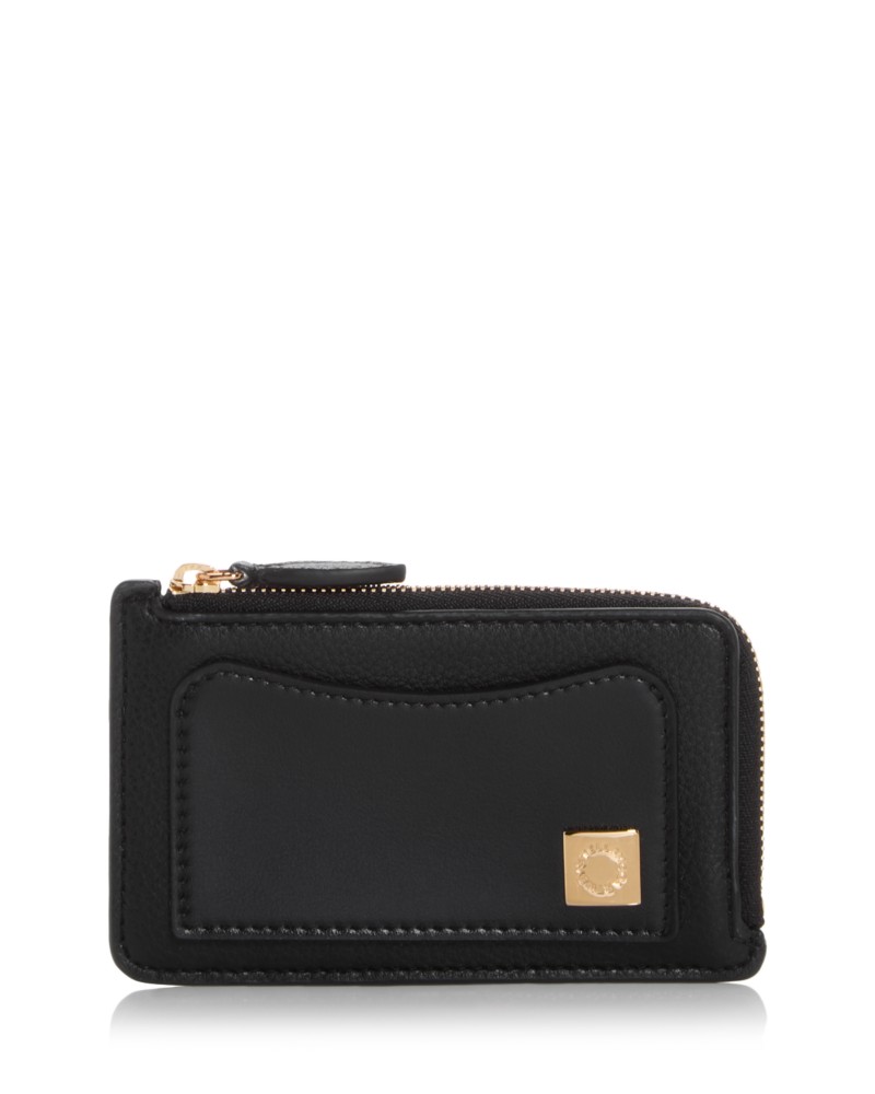 Stella McCartney Ryder Zip Card Case in Black