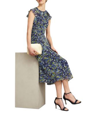 Dawn Ditsy Floral Print Dress