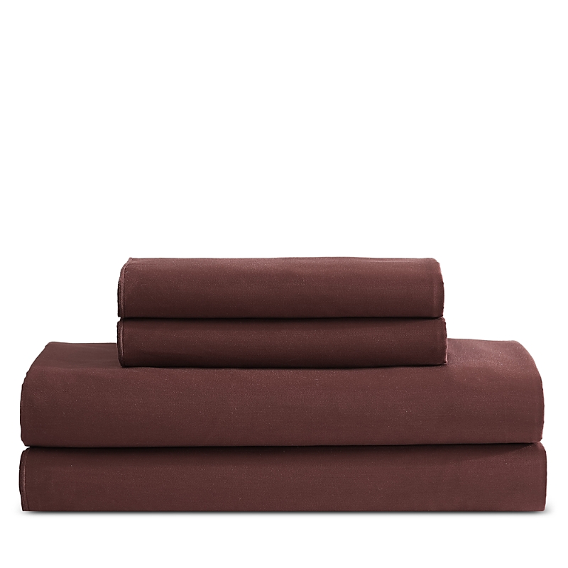 Calvin Klein Pearl Edge Cotton Sateen 300 Thread Count Sheet Set, King