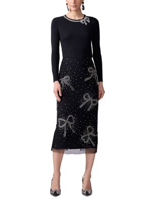 Embellished Midi Skirt