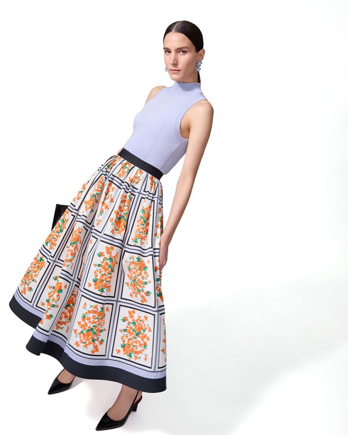 Mock Neck Sleeveless Top