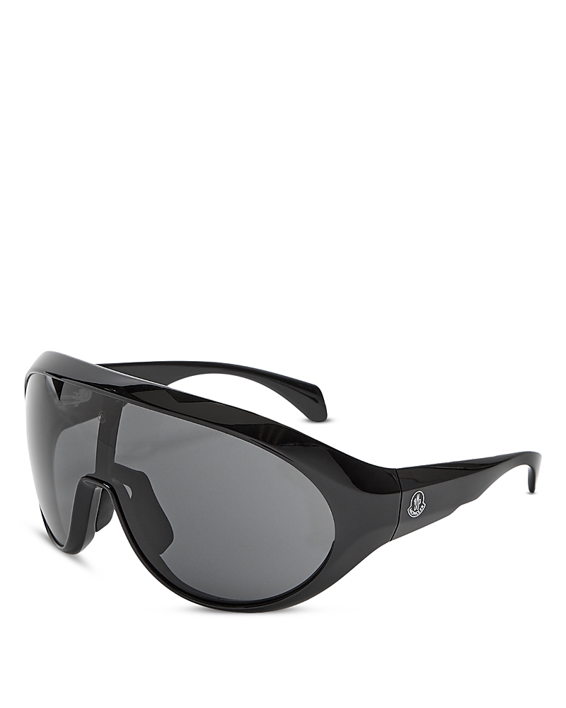 Moncler Anodize Acetatee & Metal Aviator Sunglasses