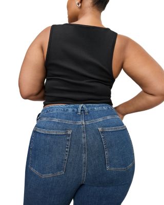 Good Legs Flare Jeans in Blue 004