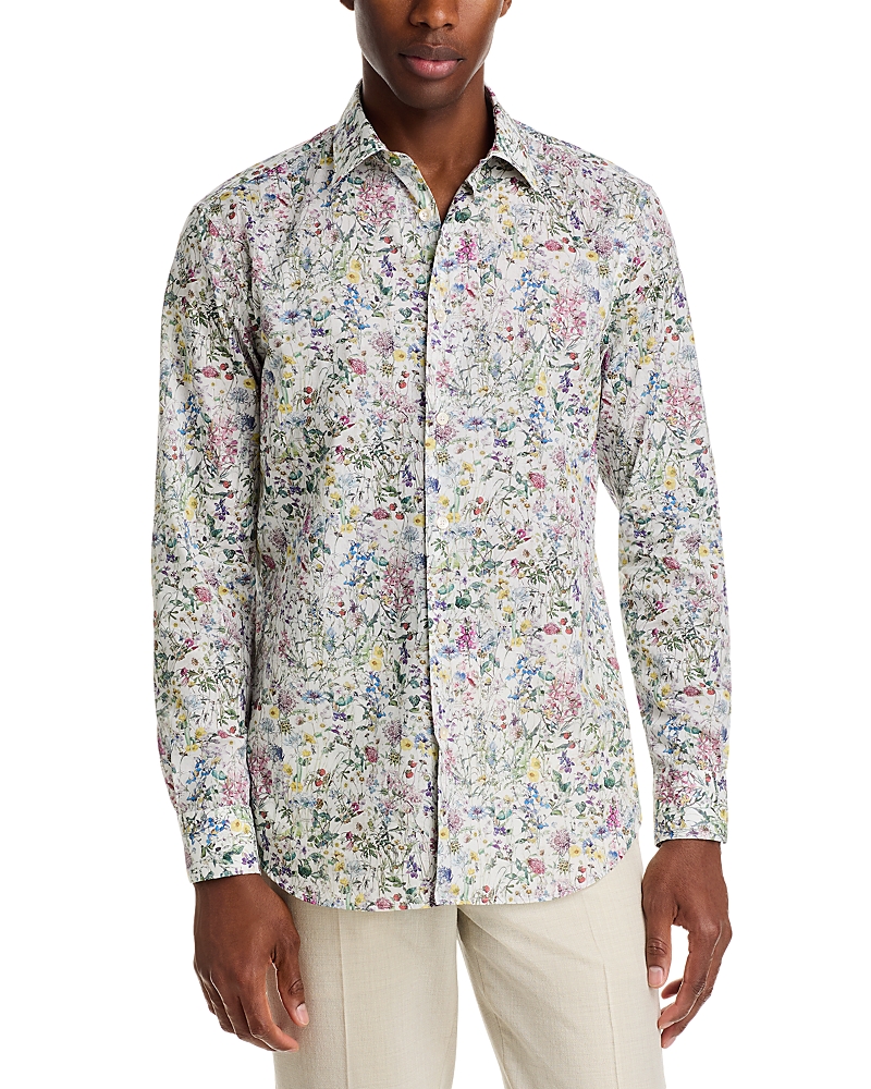 Paul Smith Tailored Floral Print Shirt