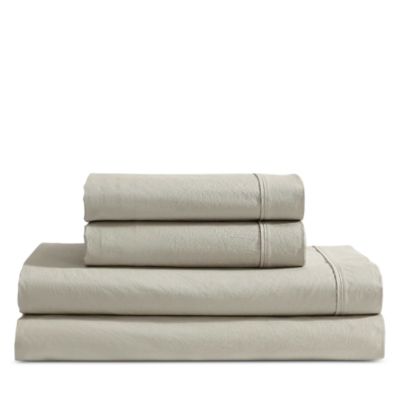 Washed Percale Cotton Sheet Set, Full
