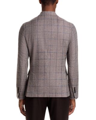 Extra Slim Fit Windowpane Sport Jacket