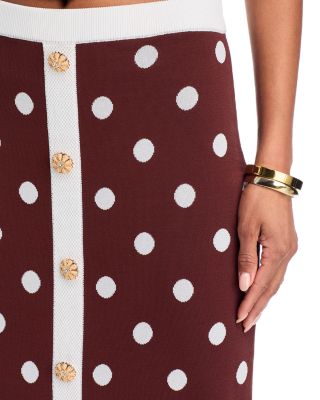 Alice Skirt Cocoa Dot