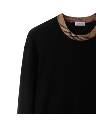 Michael Check Crewneck Sweater