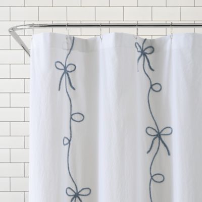 Sasha Bows Shower Curtain