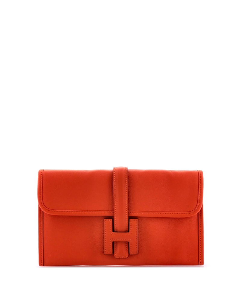 Pre-owned Pre-owned Hermes Hermes Jige Duo Clutch Swift