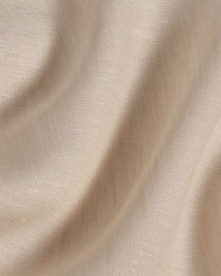 Trim Fit Linen Solid Dress Shirt