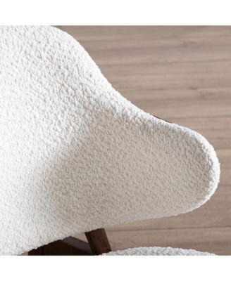 Beck Boucle Wingback Accent Chair