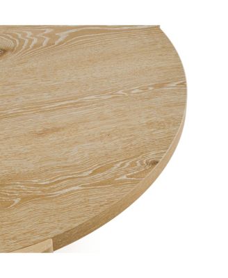 Minst Wood Round Coffee Table