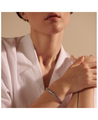  lassic Chain Sterling Silver Icon Bracelet, 6.5mm