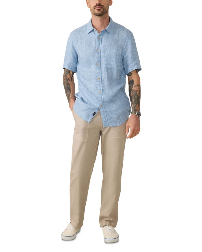 Short Sleeve Palma Linen Shirt