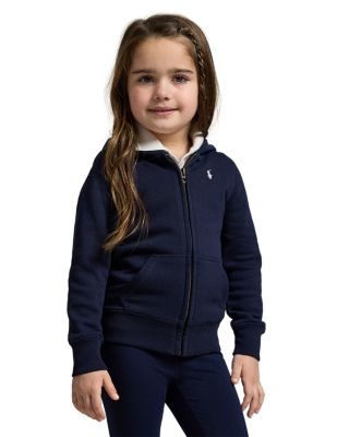 Girls&#39; French Terry Zip-Up Hoodie - Little Kid