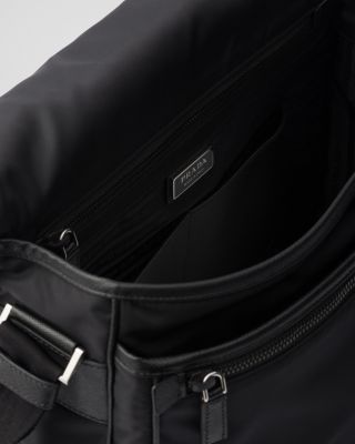  Re-Nylon And Saffiano Leather Shoulder Bag