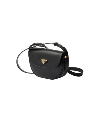 Arque Leather Shoulder Bag with Flap