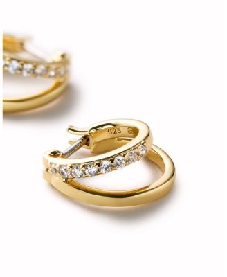 Toda Mini Double Hoop Earrings