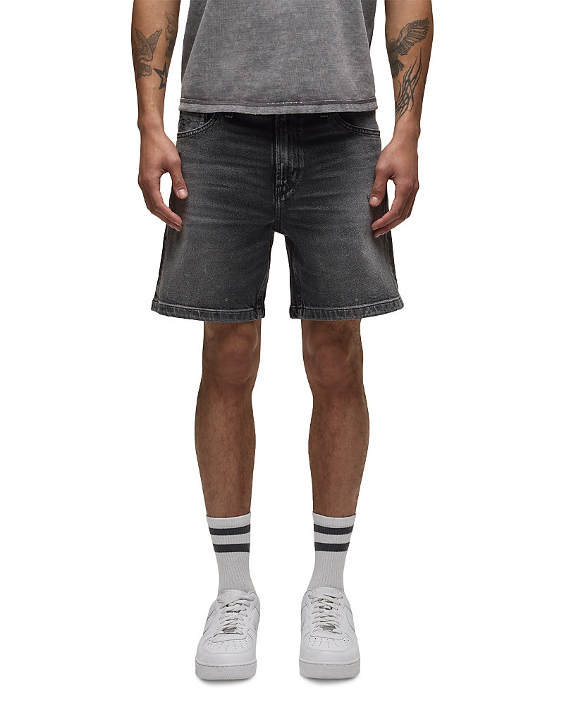 Hudson Clint Relaxed Fit 8.25 Denim Shorts