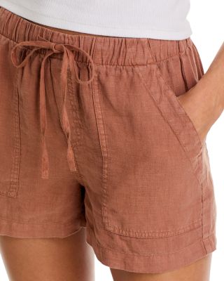 Linen Drawstring Shorts