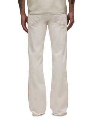 Walker Kick Flare Jeans in Reconstructed Natural White