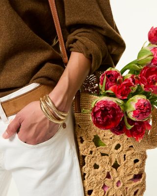 Two-Tone Double Cobra Bracelet