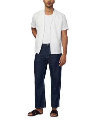 Seersucker Regular Fit Camp Shirt