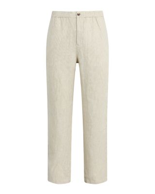 Clarkson Slim Fit Linen Pants 