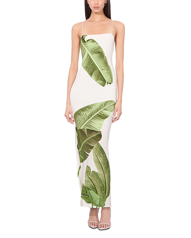 Alice and Olivia Fifi Printed Maxi Dress