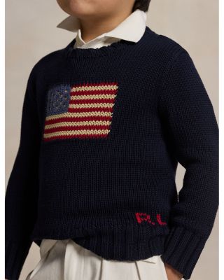 Boys' American Flag Sweater - Little Kid