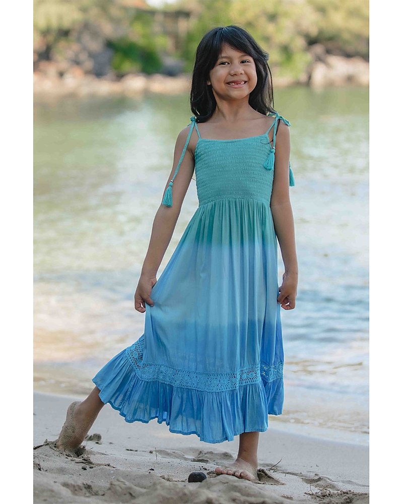 Tiare Hawaii Girls' Avalon Dress - Little Kid, Big Kid In Blue