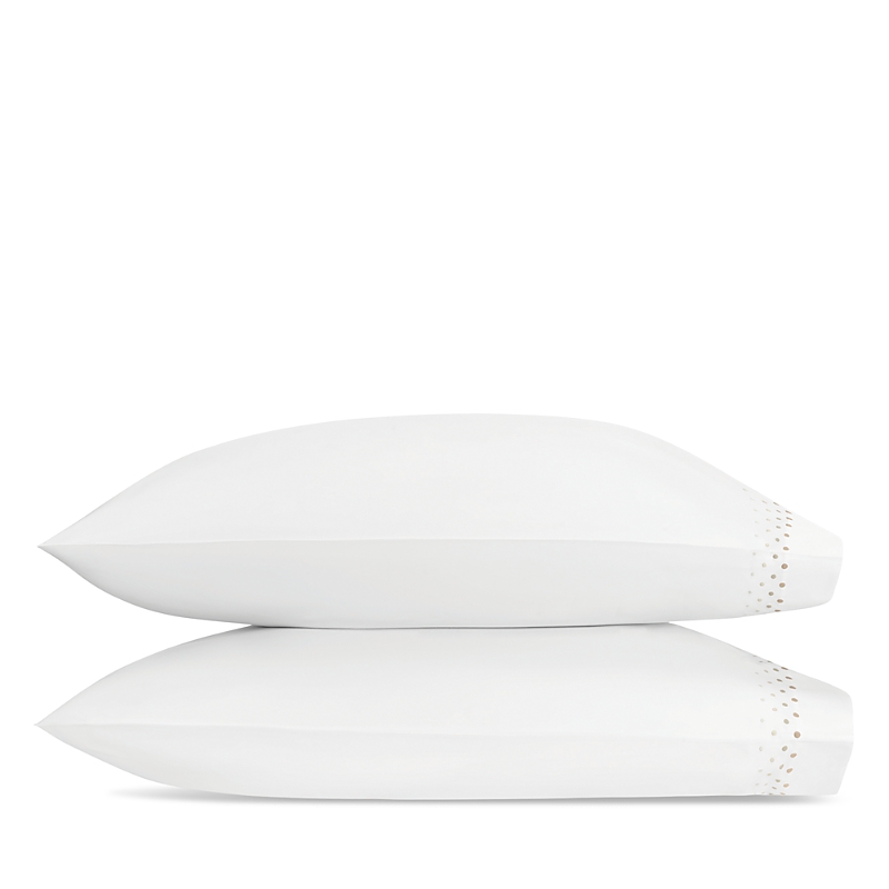 Matouk Dorothy 600 Thread Count Set Of 2 Pillow Cases
