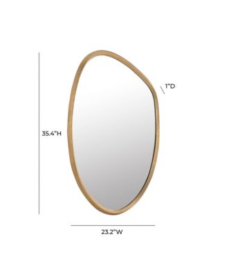 Mika Gold Wall Mirror