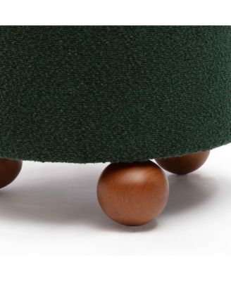 Jaine Boucle Ottoman