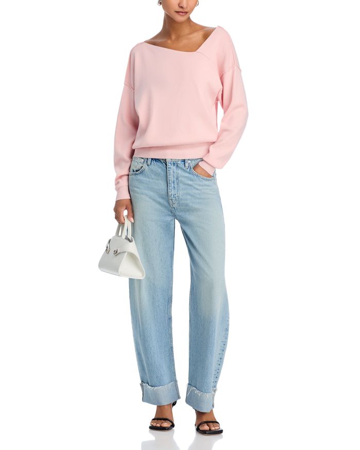 Favorite Geometric Neck Sweater