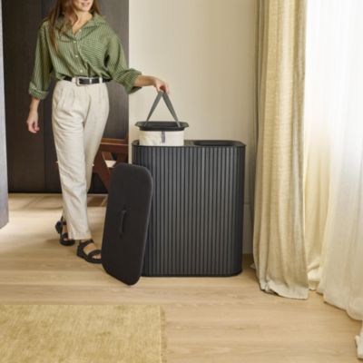 Tota Luxe 90-liter Bamboo Laundry Separation Basket